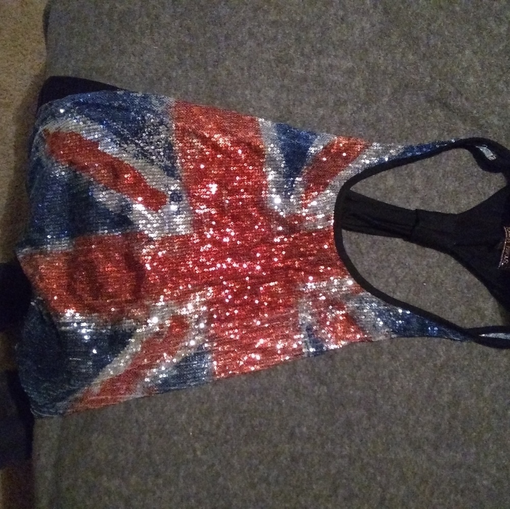 Cute Sequin Tank Top